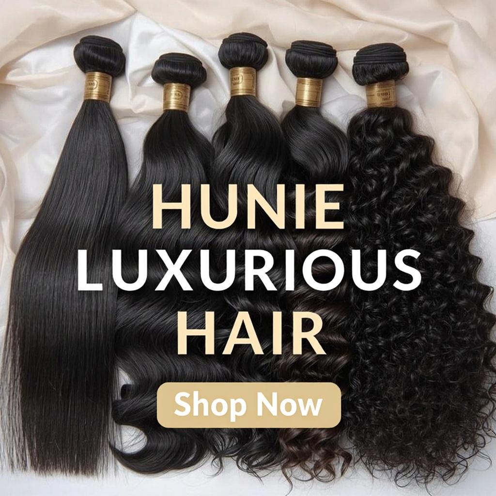 Hunie Raw + Unprocessed Extensions (Straight & Body Wave | 16”–24”)